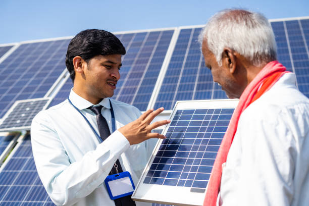 Eco-friendly solar power system green energy initiative